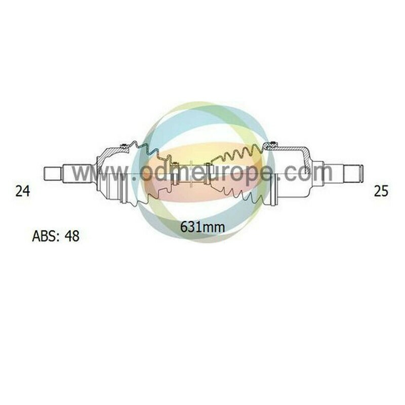 SEMIASSE/ALBERO MOTORE CAMBIO MANUALE ANTERIORE SINISTRO Kia Picanto da 2004 2020