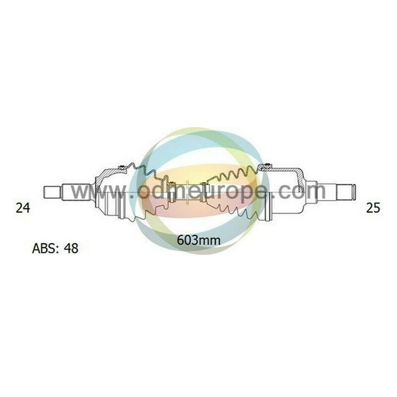 SEMIASSE/ALBERO MOTORE CAMBIO MANUALE ANTERIORE SINISTRO Kia Picanto da 2011 a 2020