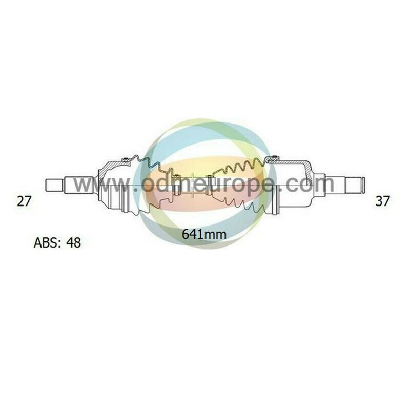 SEMIASSE/ALBERO MOTORE CAMBIO Citroen	Jumpy / Dispatch da 1995 a 2007 / Synergie	da 1995 a 2003