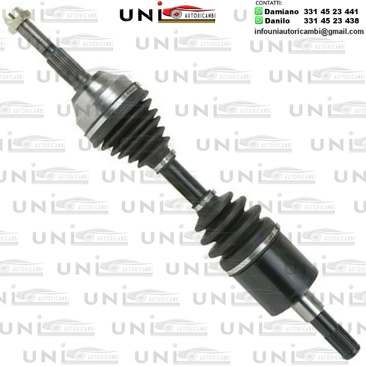SEMIASSE ANTERIORE SINISTRO Jeep Cherokee da 2001 a 2008
