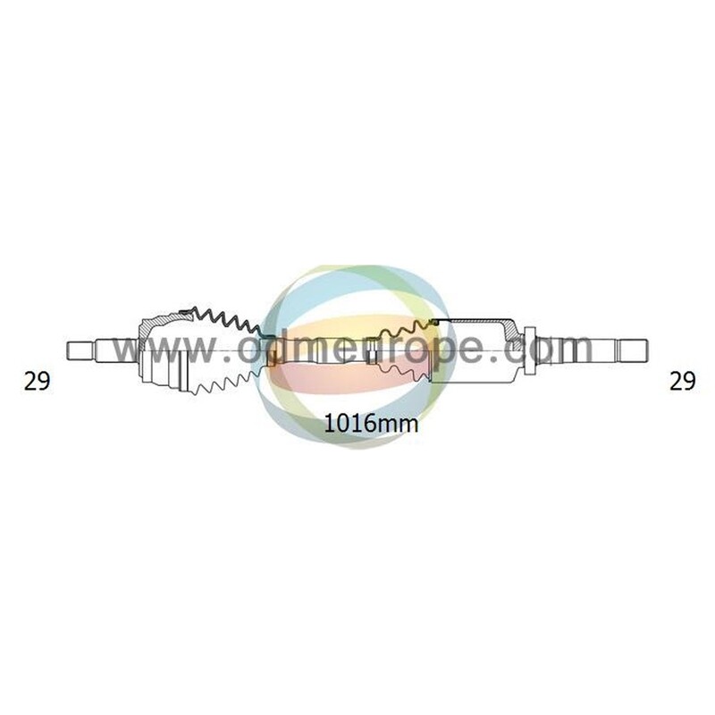SEMIASSE/ALBERO MOTORE CAMBIO MANUALE Nissan X-Trail [T31] da 2008 a 2014 / Renault	Koleos da 2008 a 2020