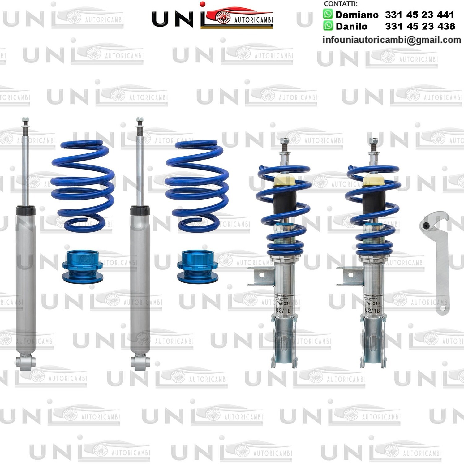 Assetto a Ghiera Regolabile Mercedes Benz CLA (C117, X117) da 2013 -