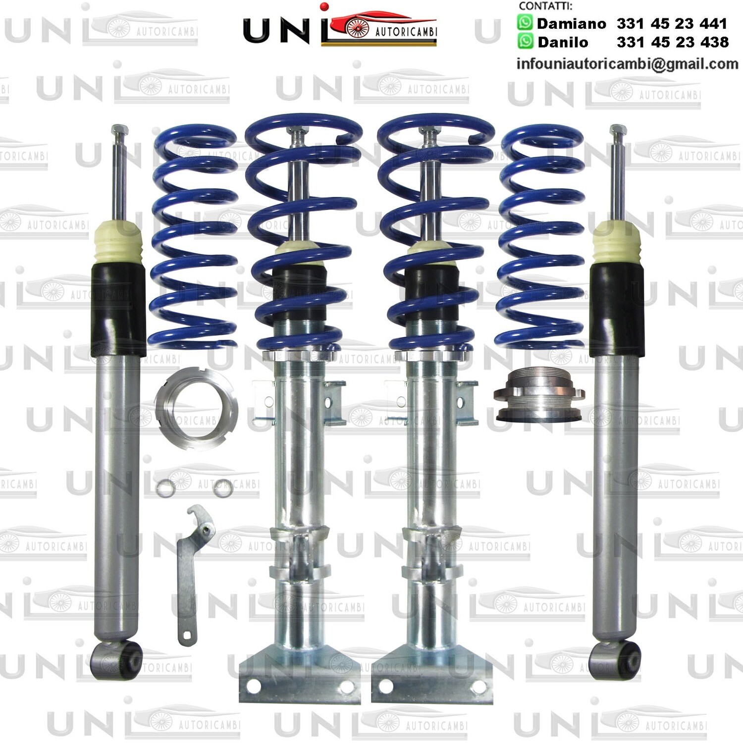 Assetto a Ghiera Regolabile Mercedes Benz Classe C (W204) da 2001 a 2015