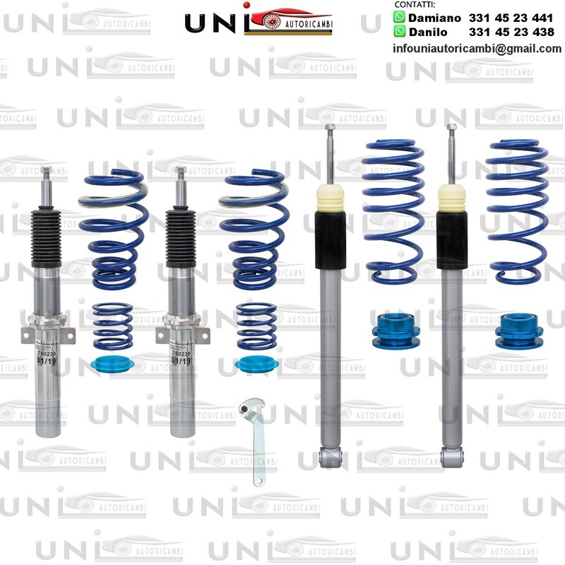 Assetto a Ghiera Regolabile Seat Ibiza 6F KJ 1.0 MPI / 1.0 TGI / 1.0 EcoTSI / 1.5 TSI / 1.6 TDI da 2017 -