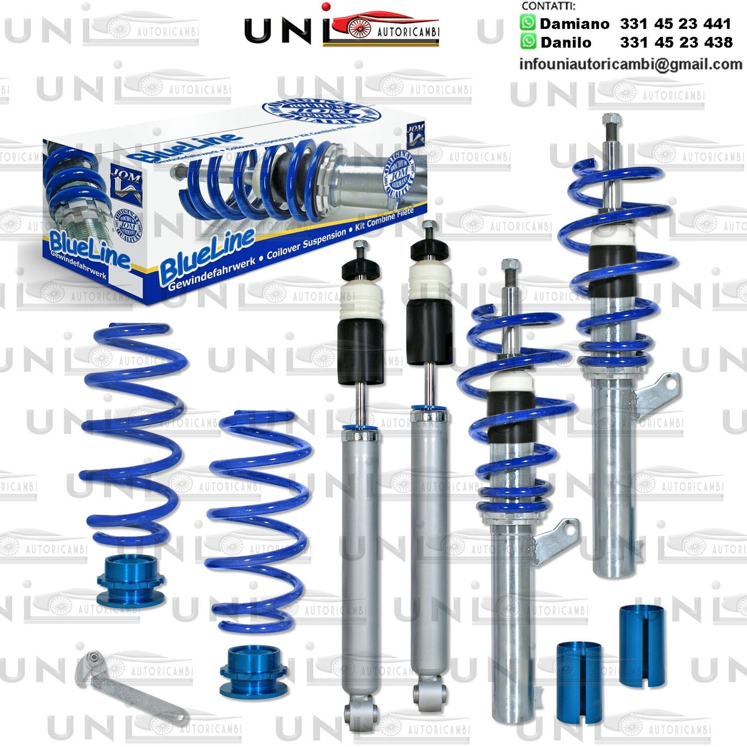 Assetto a Ghiera Regolabile Audi TT (8J) da 2006 a 2014