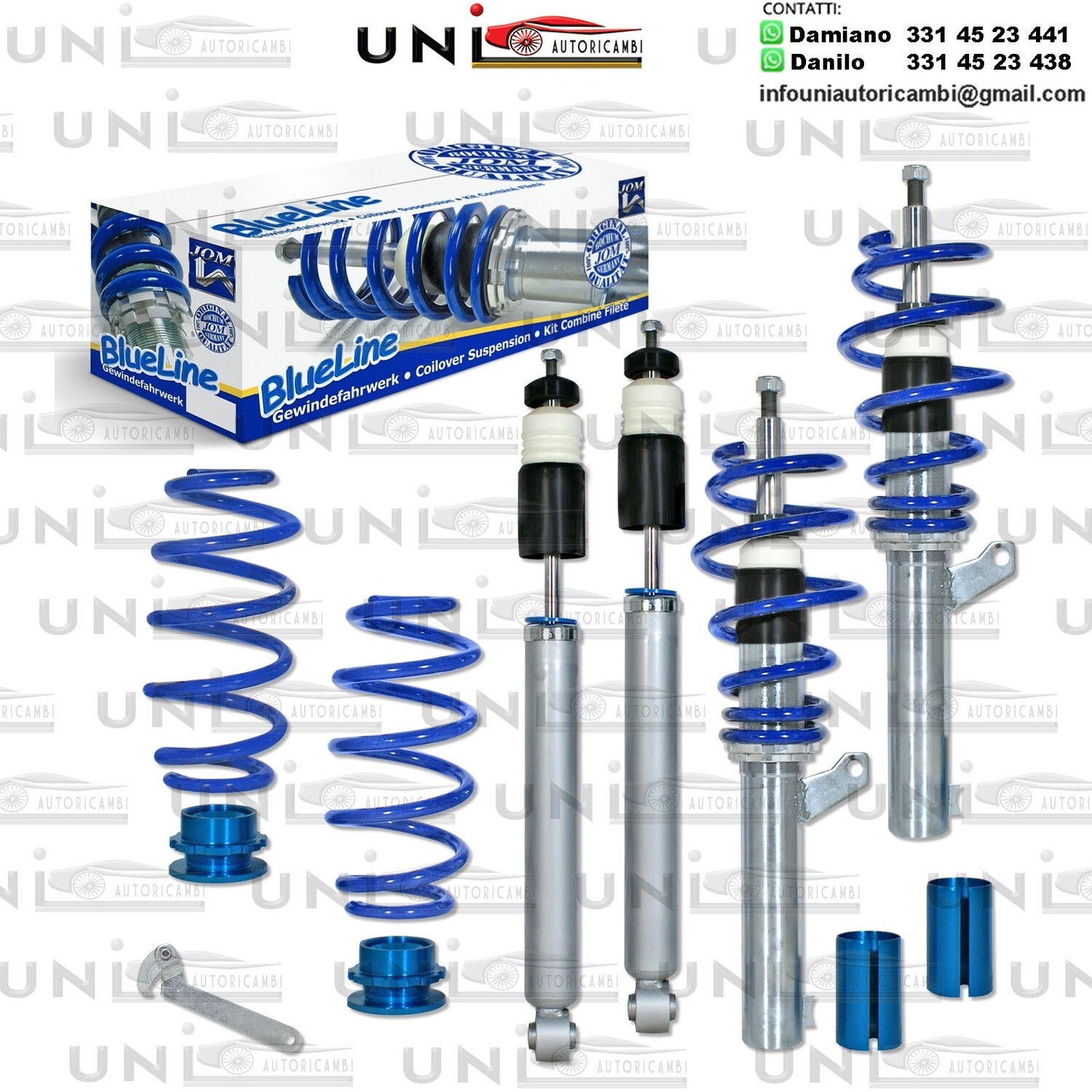Assetto a Ghiera Regolabile Audi TT (8J) da 2006 a 2014
