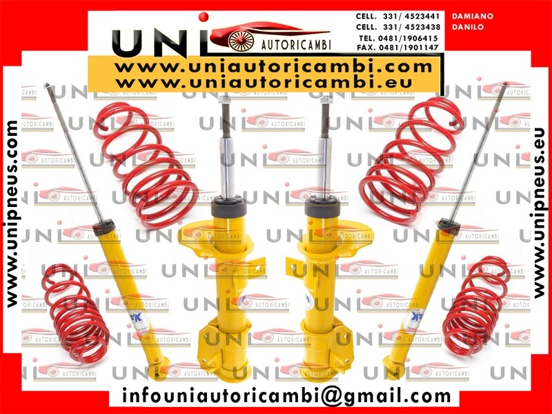 Assetto Sportivo Fisso Ribassato (4 Ammortizzatori + 4 Molle) da 35mm Fiat Stilo 192 dal 2001