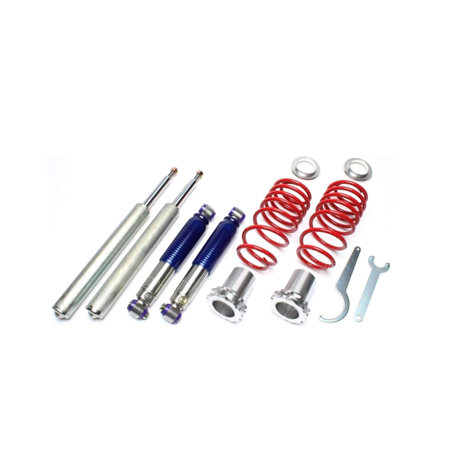 1 x Assetto a GHIERA REGOLABILE IN DUREZZA per CITROEN SAXO (S) PEUGEOT 106 I / II dal 1991