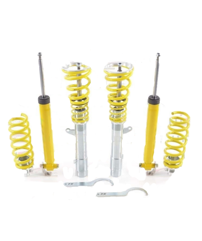 1x Assetto a GHIERA REGOLABILE 4x Ammortizzatori + 4 Molle BMW SERIE 5 E60 Berlina dal 2003-2010