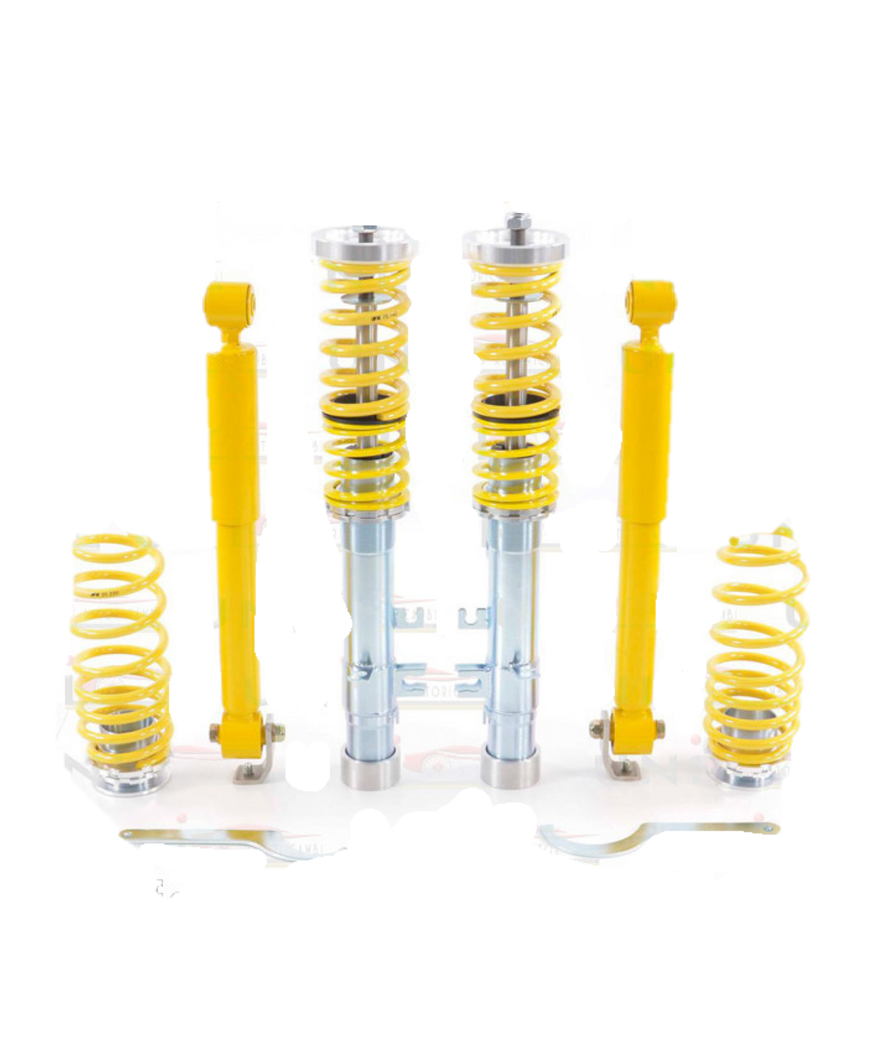 1x Assetto a GHIERA REGOLABILE FK per: Citroen C2 tipo J dal 2003-2010​