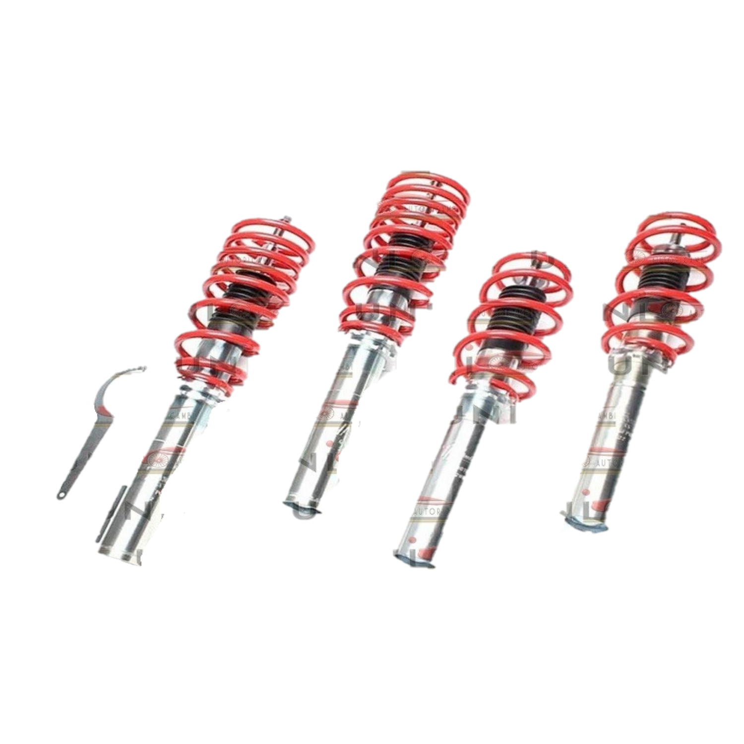 1x Assetto a GHIERA REGOLABILE per: Porsche Boxster tipo 986 dal 08/96 - 10/04