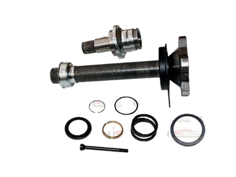 1x FLANGIA ALBERO MOTORE DESTRA DX PER: FORD GALAXY SEAT ALHAMBRA VW SHARAN