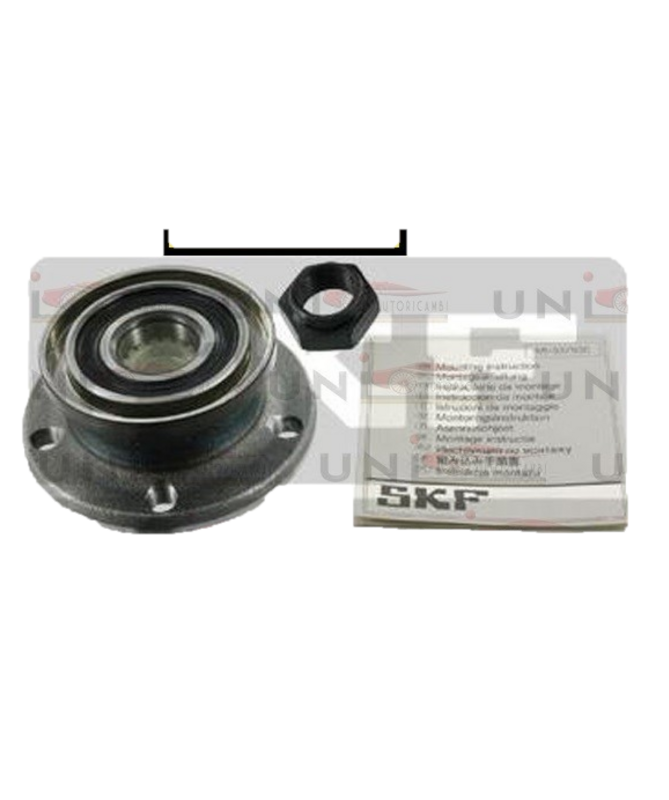 1x MOZZO RUOTA posteriore con cuscinetto per:  ALFA ROMEO 147 156 GT