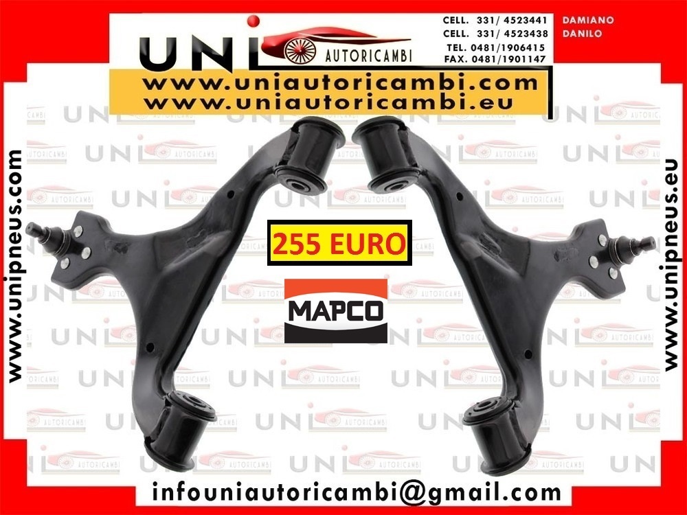 2X Bracci Anteriori Inferiori MERCEDES VITO VIANO W639 dal 2003-