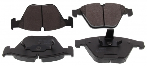 4 PASTIGLIE ANTERIORI + 4 PASTIGLIE POSTERIORI PER BMW E60 E61 E63 E64