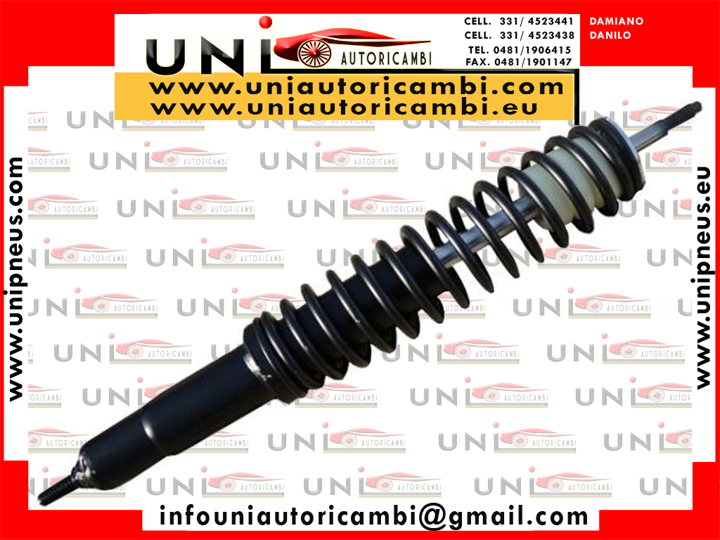 2X Ammortizzatori Anteriori a Stelo Rinforzato AIXAM 400 / A721 / A741 / 300 / 300 Evolution / 400 / 400-4 / 400 Evolution / 500-4 / Minivan 500-4 / Pick Up 500-4 / CrosslineVSP / Cityz402 / Roadline