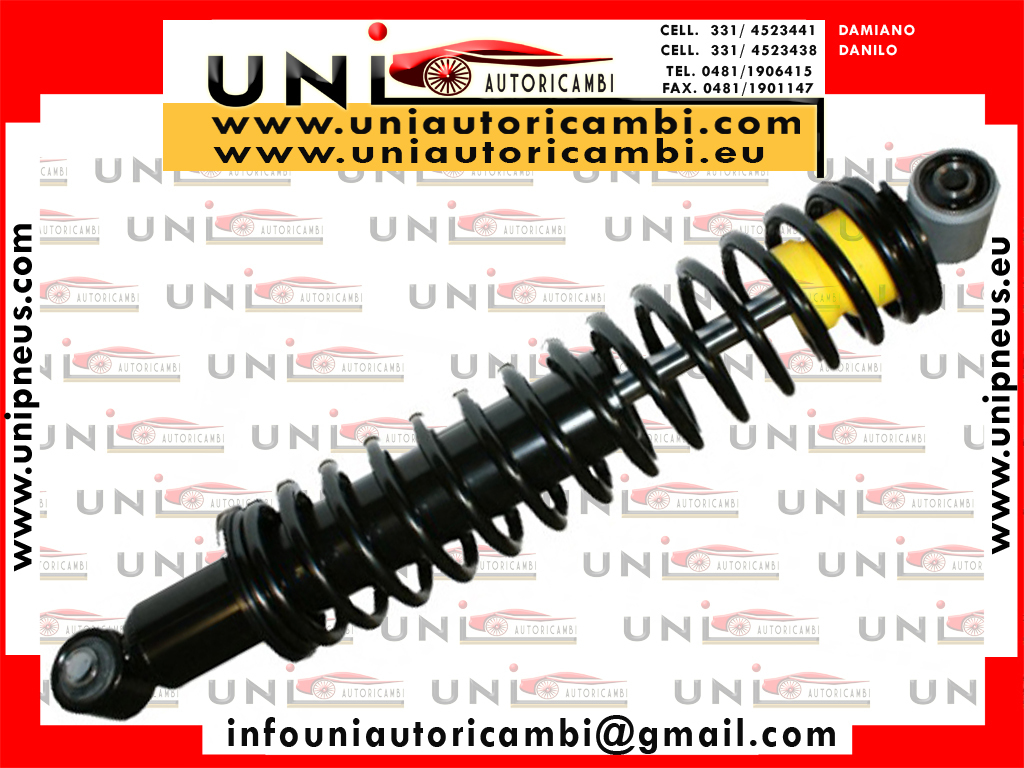 2X Ammortizzatori Anteriori a Stelo Rinforzato JDM ABACA