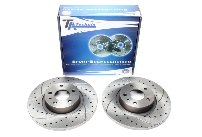 2 Dischi Anteriori Pieni Diametro 281x15 mm per ALFA 156 Sportwagon