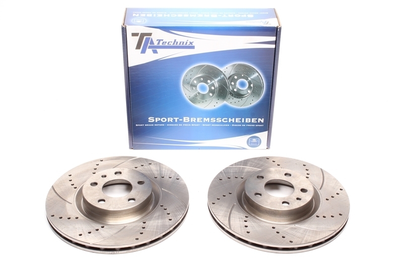 2 Dischi Anteriori Ventilati Diametro 284x22 mm per ALFA 147 156 164 GT Berlina e Sportwagon