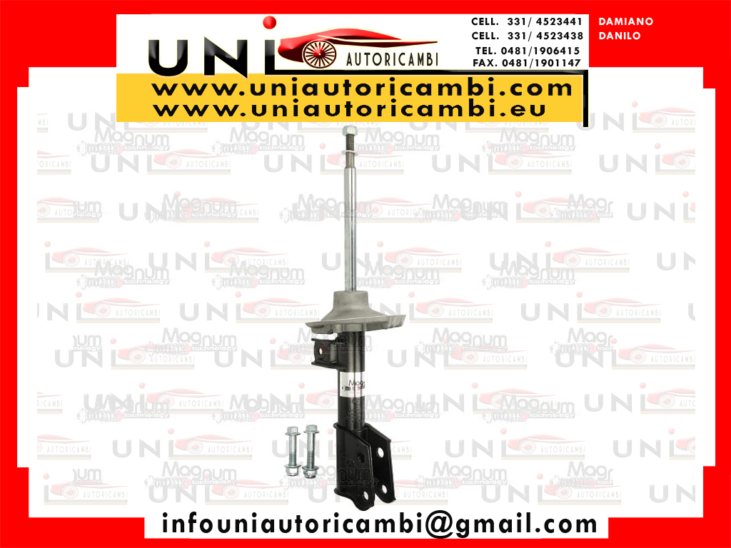 2x Ammortizzatori Anteriori MAGNUM per: MERCEDES VANEO 414 dal 2002
