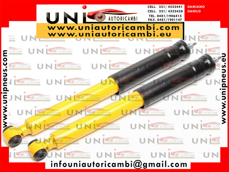 2x Ammortizzatori Posteriori Sportivi Sportivo per: MERCEDES BENZ SLK R170 da 09.1996 - 2004