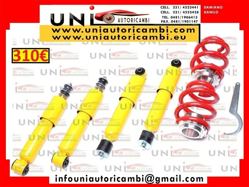 1 x Assetto a GHIERA REGOLABILE Volkswagen Transporter T4 Anno da 08.1990 - 2003