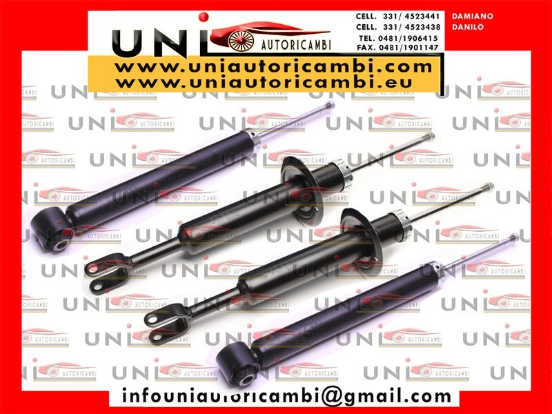 4x Ammortizzatori Normali a Gas per Audi A4  (8E, B6) da 11.2000