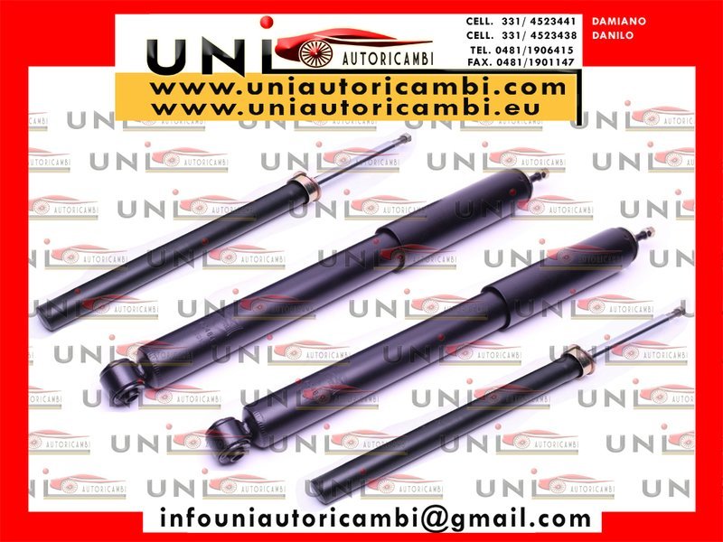 4x Ammortizzatori Normali a Gas per BMW Serie 3 (E30) da 09/1982 - 09/1994