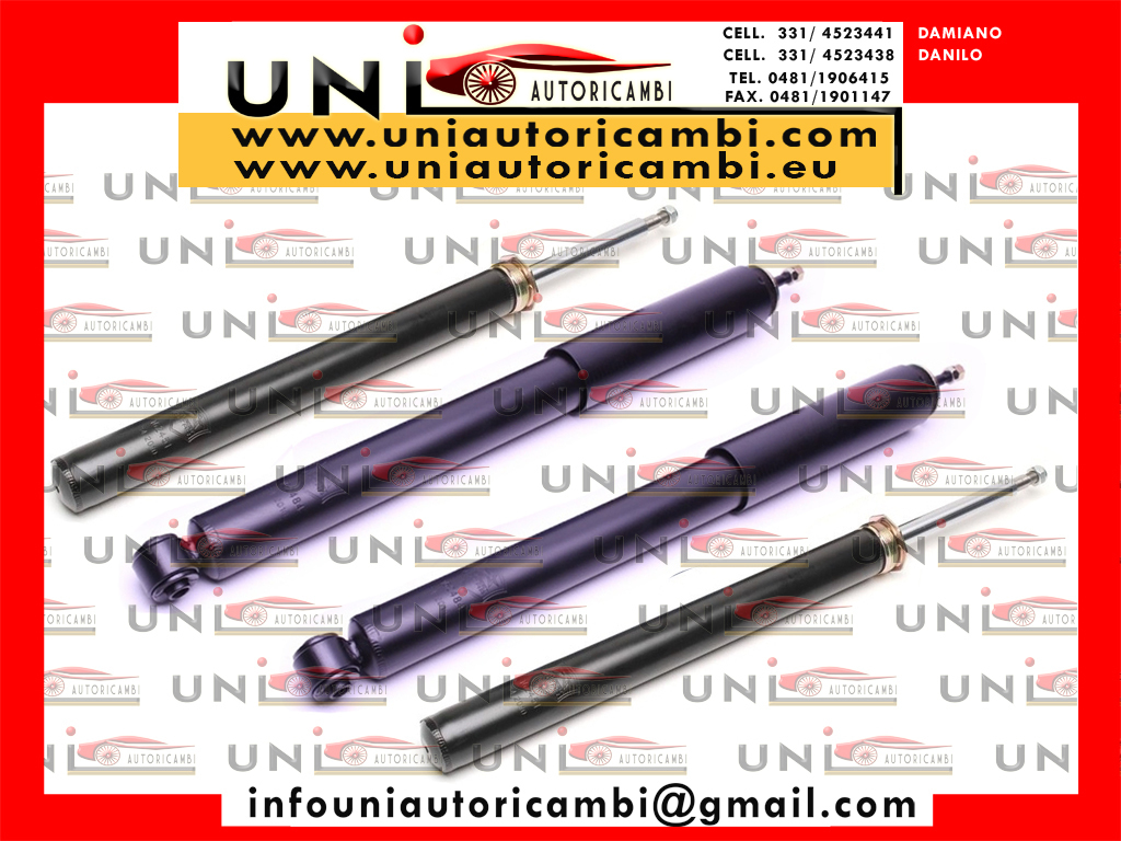 4x Ammortizzatori Normali a Gas per BMW Serie 3 (E30) dal 09/1982 - 06/1994