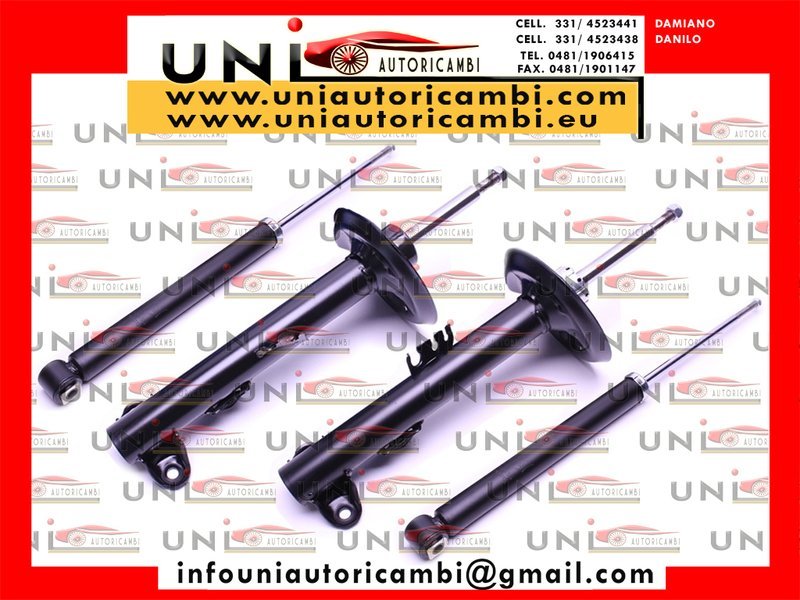 4x Ammortizzatori Normali a Gas per BMW Serie 3 (E36) da 11/1990 - 10/1999