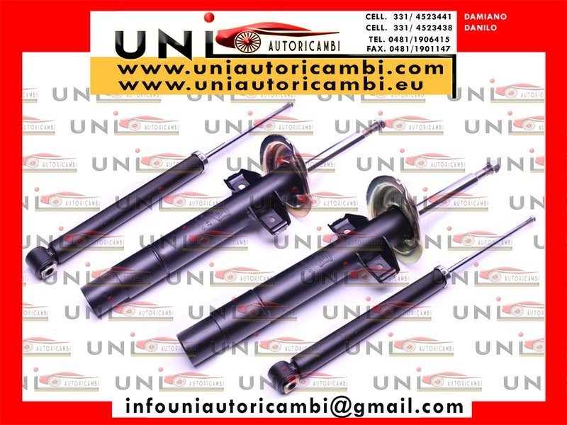 4x Ammortizzatori Normali a Gas per BMW Serie 3 (E46) dal 02.1998 - 02.2005