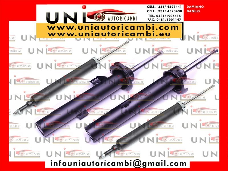 4x Ammortizzatori Normali a Gas per BMW Serie 3 (E90, E91, E92, E93) da 01.2005