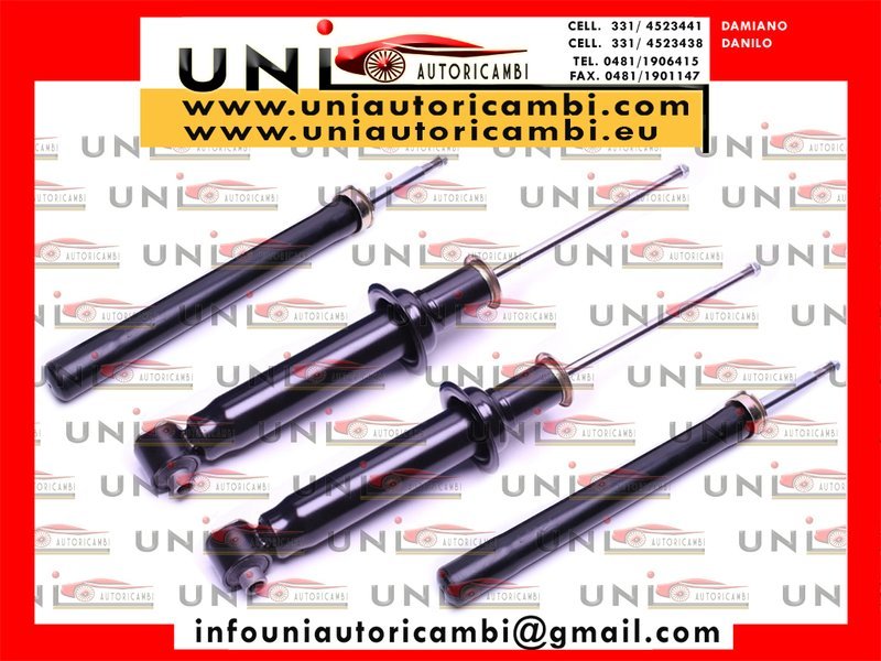 4x Ammortizzatori Normali a Gas per ​BMW Serie 5 (E34) da 01.1988 -07.1990