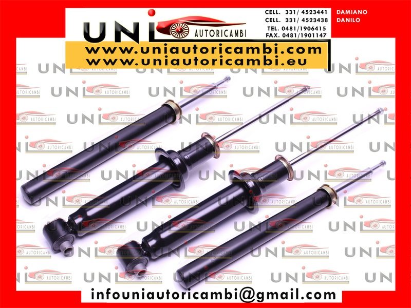 4x Ammortizzatori Normali a Gas per ​BMW Serie 5 (E34) da 01.1988 -07.1990