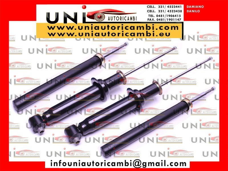 4x Ammortizzatori Normali a Gas per BMW Serie 5 (E34) dal 01.1988