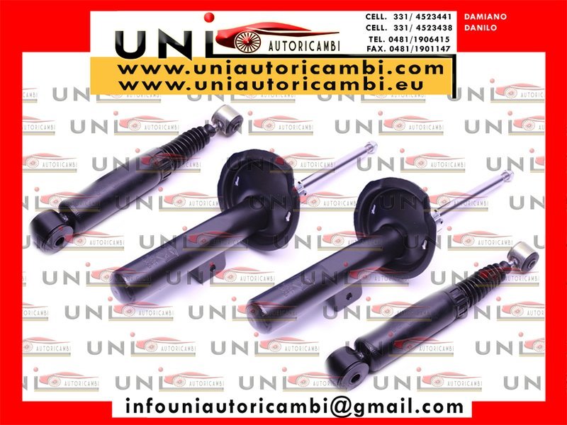 4x Ammortizzatori Normali a Gas per  Citroen Xsara​ / Peugeot 306​ (N1, N2, N0 ) da 1994