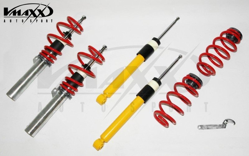 ASSETTO A GHIERA REGOLABILE V-MAXX Audi A3 8PA Sportback / Cabrio da 2004 a 09.2012 / Seat 5P1 Altea/XL da 2004 , Skoda Octavia sw 1Z da 04 a 6.13 / Seat 5P2 Toledo da 04 a 5.09 / VW Eos 1F