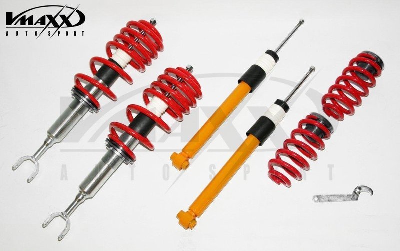 ASSETTO A GHIERA REGOLABILE V-MAXX Audi A4 B6/B7/8E da 11.2000 a 2007 NO QUATTRO / Seat 3R Exeo da 11.2008 a 2013 NO QUATTRO!!