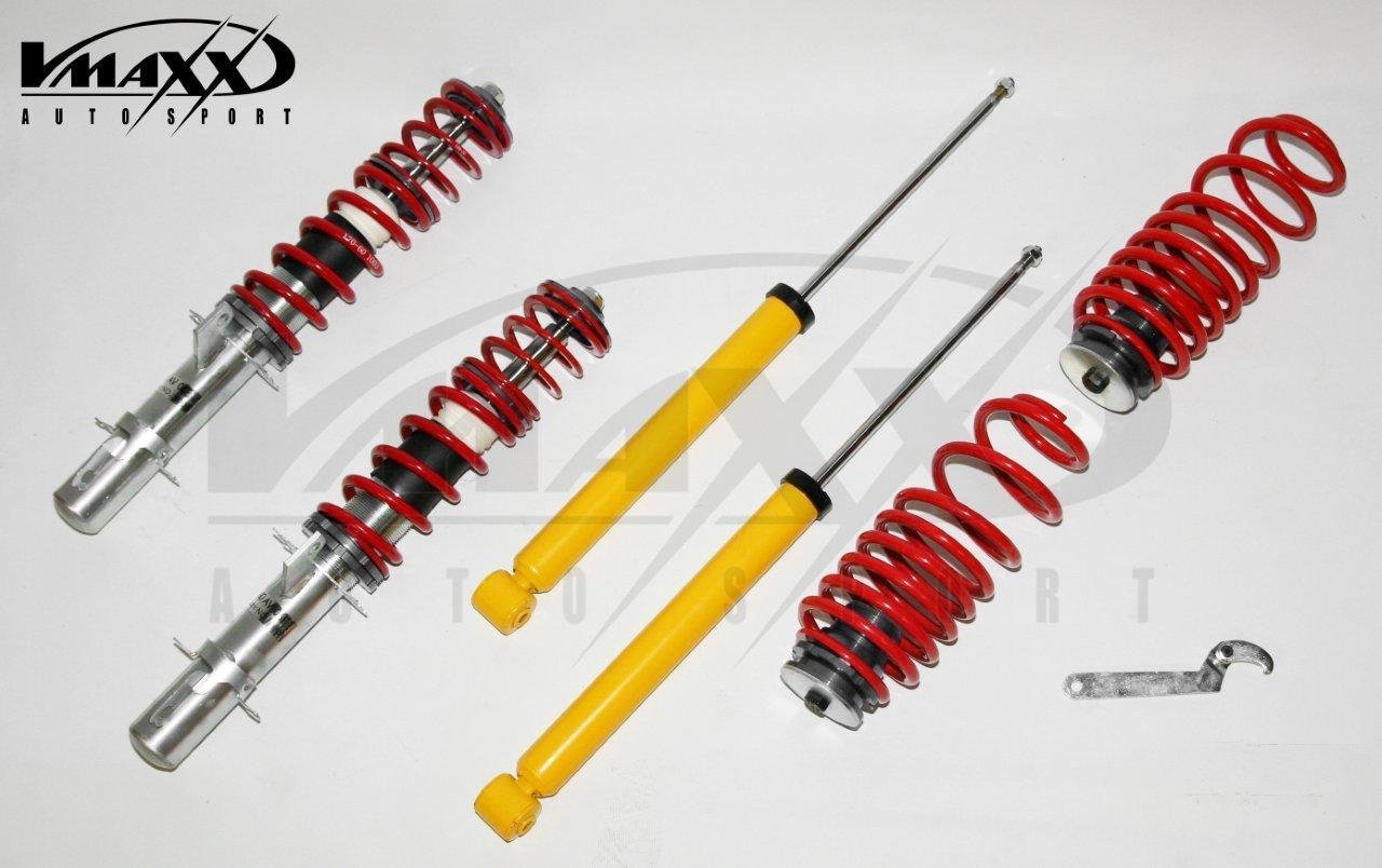 ASSETTO A GHIERA REGOLABILE V-MAXX Audi TT 8N Coupé / Roadster da 09.1998 a 06.2006 NO QUATTRO!! / Seat 1M Leon Cupra/R da 2000 a 2005 NO QUATTRO!! Skoda Octavia RS/VRS 1U da 2.97 a 04