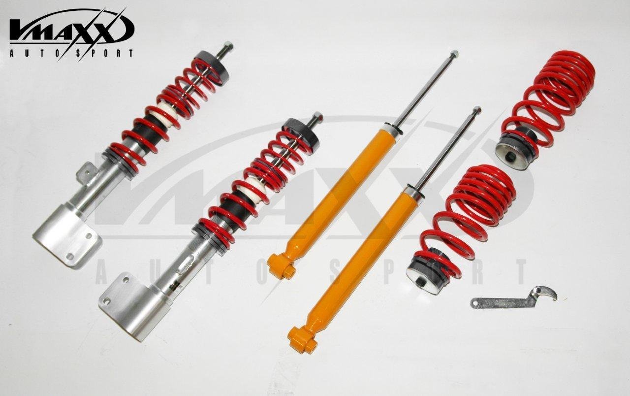 ASSETTO A GHIERA REGOLABILE V-MAXX  Citroen C4 L da 2004 a 10.2010 / da 2004 a 10.2011 / Coupé da 2004 a 10.2012 / Coupé da 2004 a 10.2013 / Peugeot 3A/C 307 da 2000 a 2007