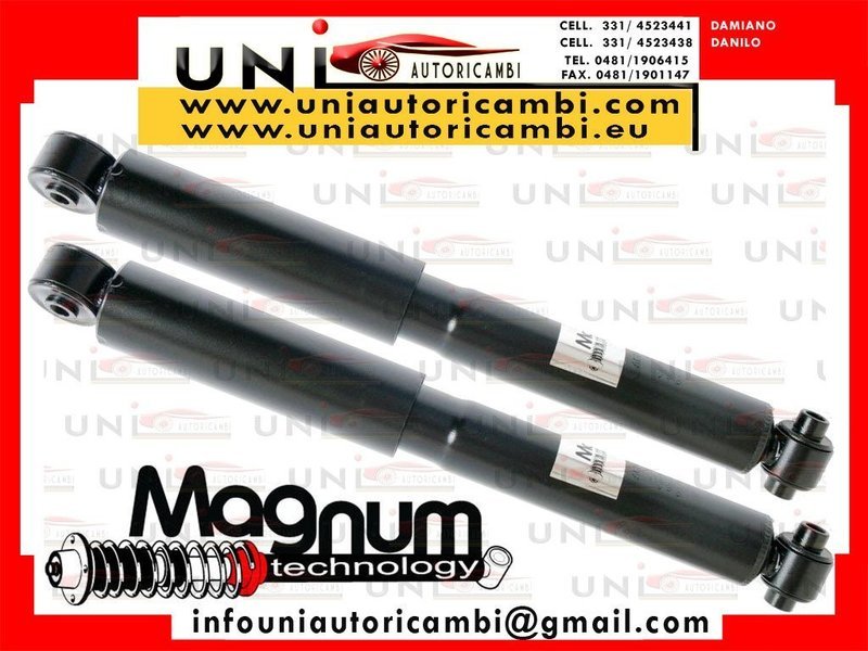 2 Ammortizzatori Posteriori MAGNUM a gas per:  - FIAT STILO Multi Wagon SW dal 2003