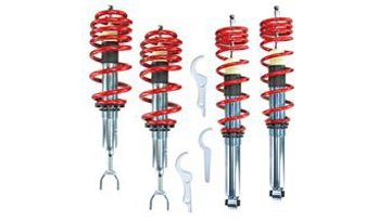 ASSETTI A GHIERA REGOLABILI MOLLE ROSSE