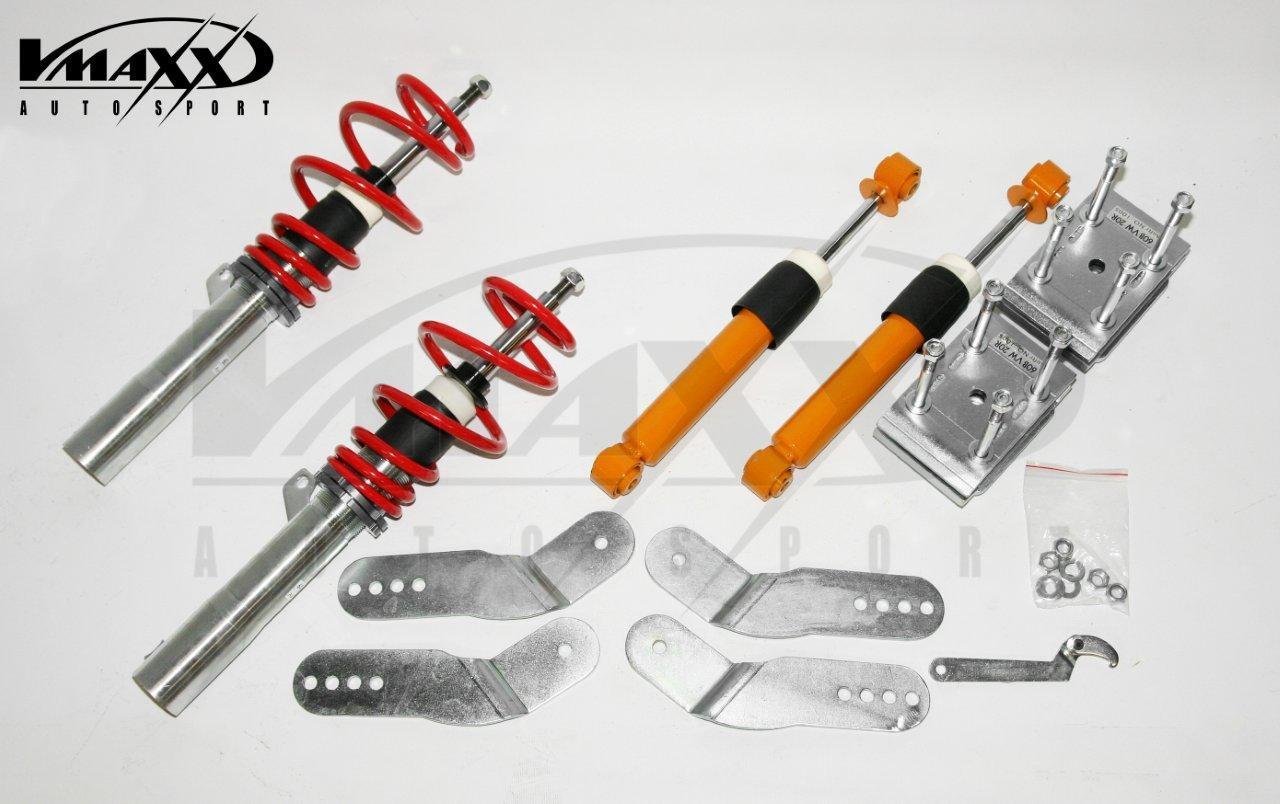 ASSETTO A GHIERA REGOLABILE V-MAXX VW Caddy III (2K) da 04 1.9TDi DSG / 2.0TDi / DSG excl.4x4