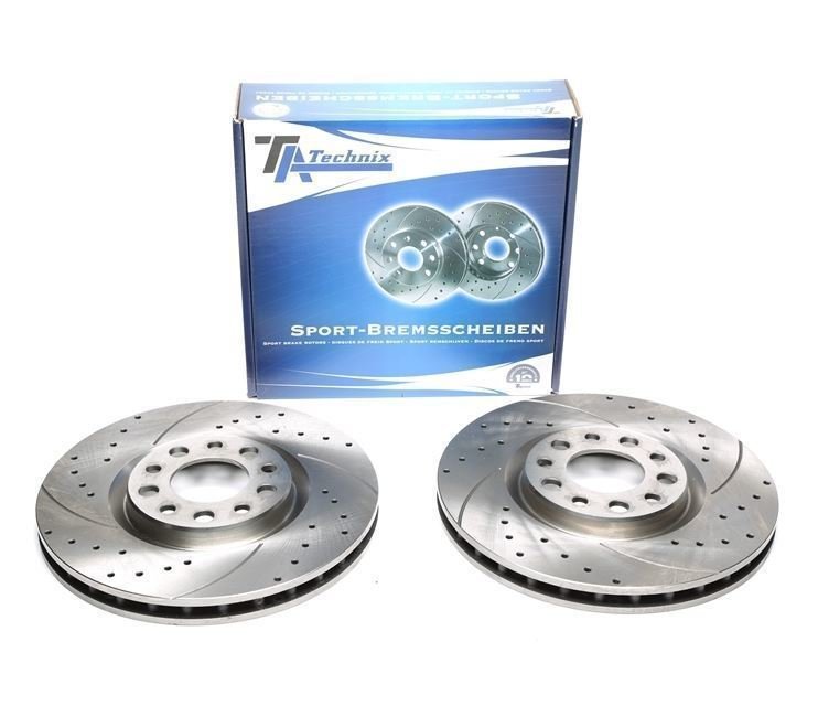 2 Dischi Anteriori per: Alfa Romeo 159 Berlina / 159 Sportswagon / Brera / Giulietta / Spider