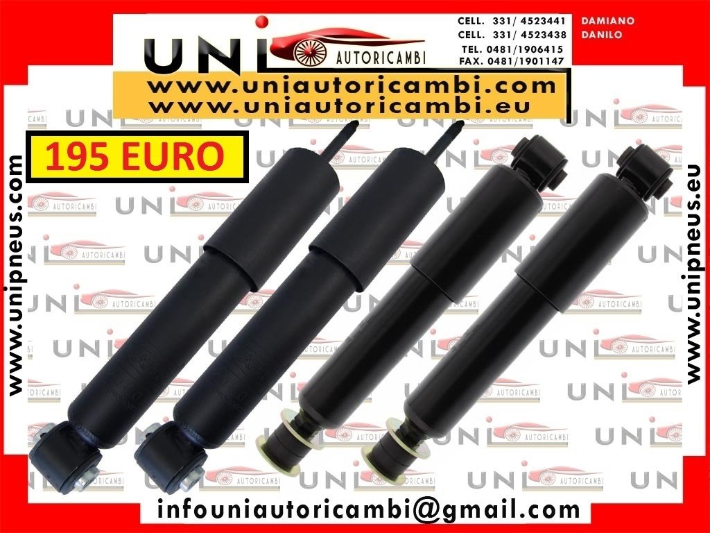 4x Ammortizzatori Normali per VW TRANSPORTER T4 dal 1990-
