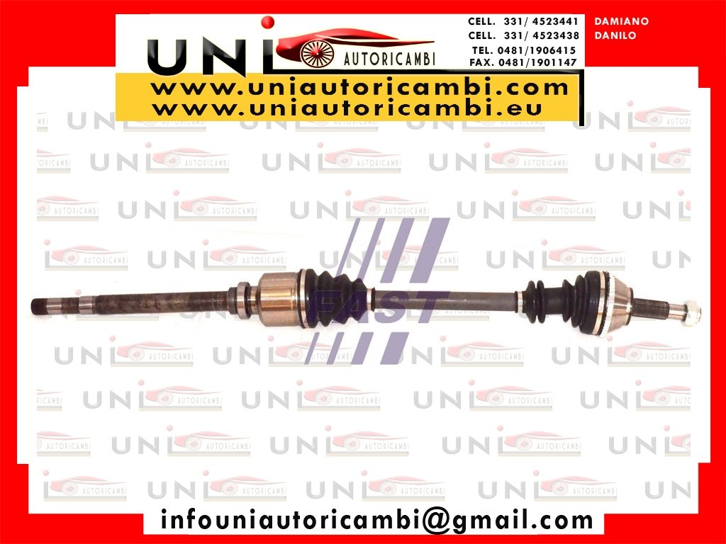Albero motore / semiasse ANTERIORE DESTRO DX CITROEN RELAY / JUMPER DAL 1994- FIAT DUCATO DAL 1994- PEUGEOT BOXER ​ DAL 1994-