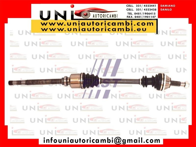 Albero motore / semiasse ANTERIORE DESTRO DX CITROEN RELAY / JUMPER DAL 1994- FIAT DUCATO DAL 1994- PEUGEOT BOXER ​ DAL 1994-