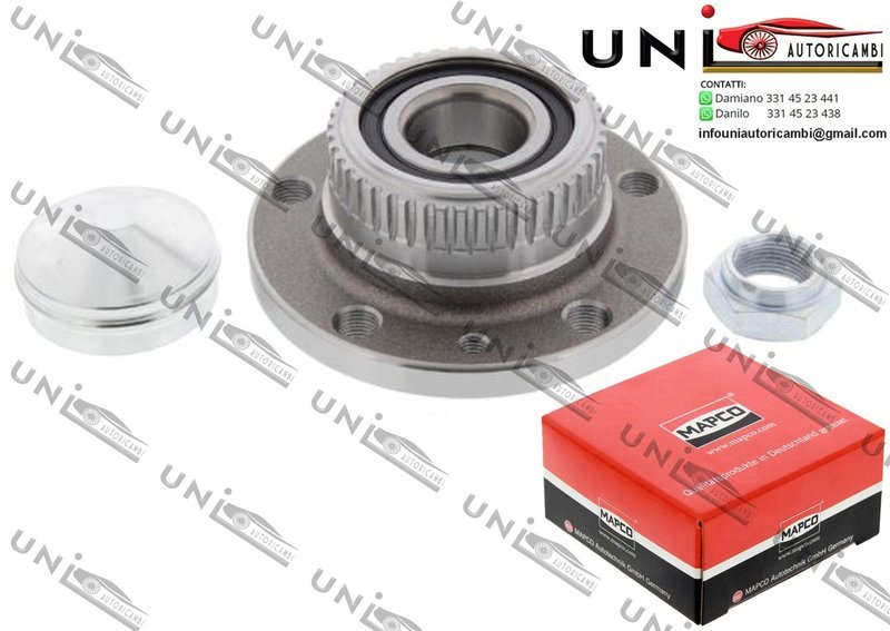 Kit Cuscinetto Ruota Assale Posteriore Bilaterale / Alfa Romeo GTV / Spider da 1994