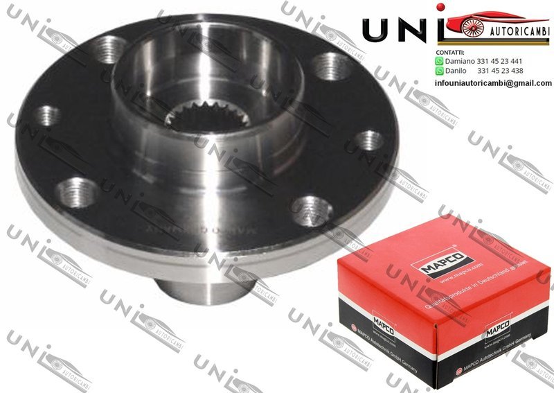 Mozzo Ruota Anteriore Bilaterale / ​Fiat Fiorino Furgonato da 1988 / Fiat Fiorino Pick up da 1998