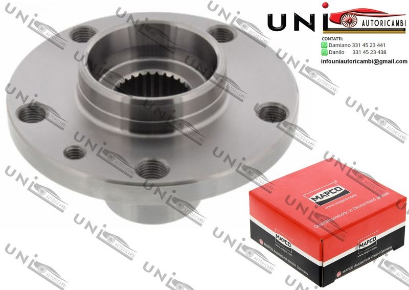 Mozzo Ruota  Ant. / Post. Bilaterale Alfa Romeo 147 da 2003 / Alfa Romeo 156 Sportwagon da 2002 / Alfa Romeo 164 da 1987 / Alfa Romeo Spider da 2003